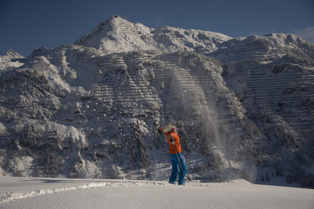Pension Daniel Lech am Arlberg Esterno foto
