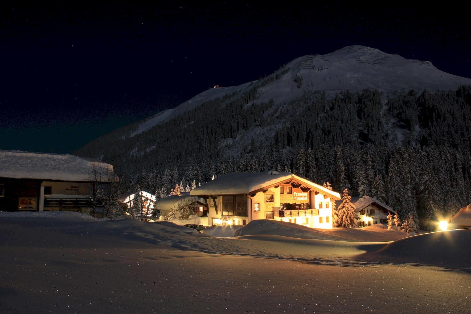 Pension Daniel Lech am Arlberg Esterno foto